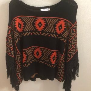 Poncho sweater